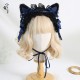 Gothic Lolita Cat Ears KC / Hair Clips (LG50)